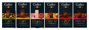 Tablettes 20x80g Galler