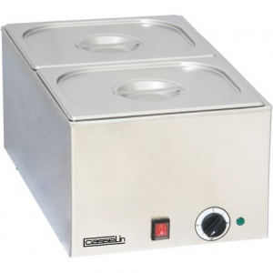 Bain-marie avec 2 X GN 1/2