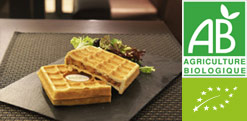 La gamme bio gaufre liégeoise artisanale