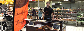 BWC Europe Distribution, le kisoque et meuble pour gaufre liégeoise